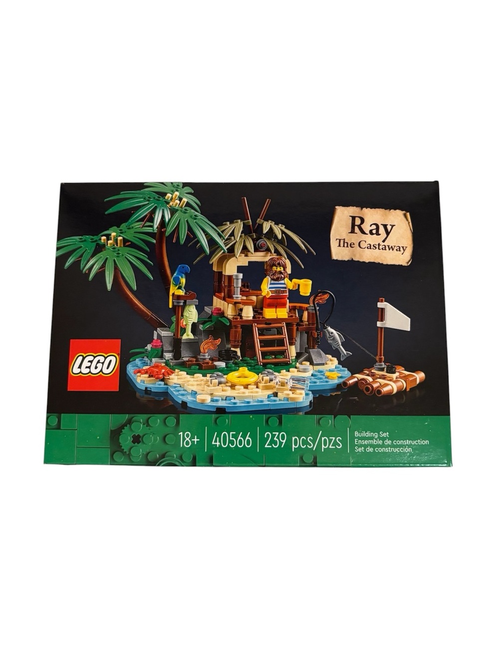 Lego Ideas Ray the Castaway Set (#40566)